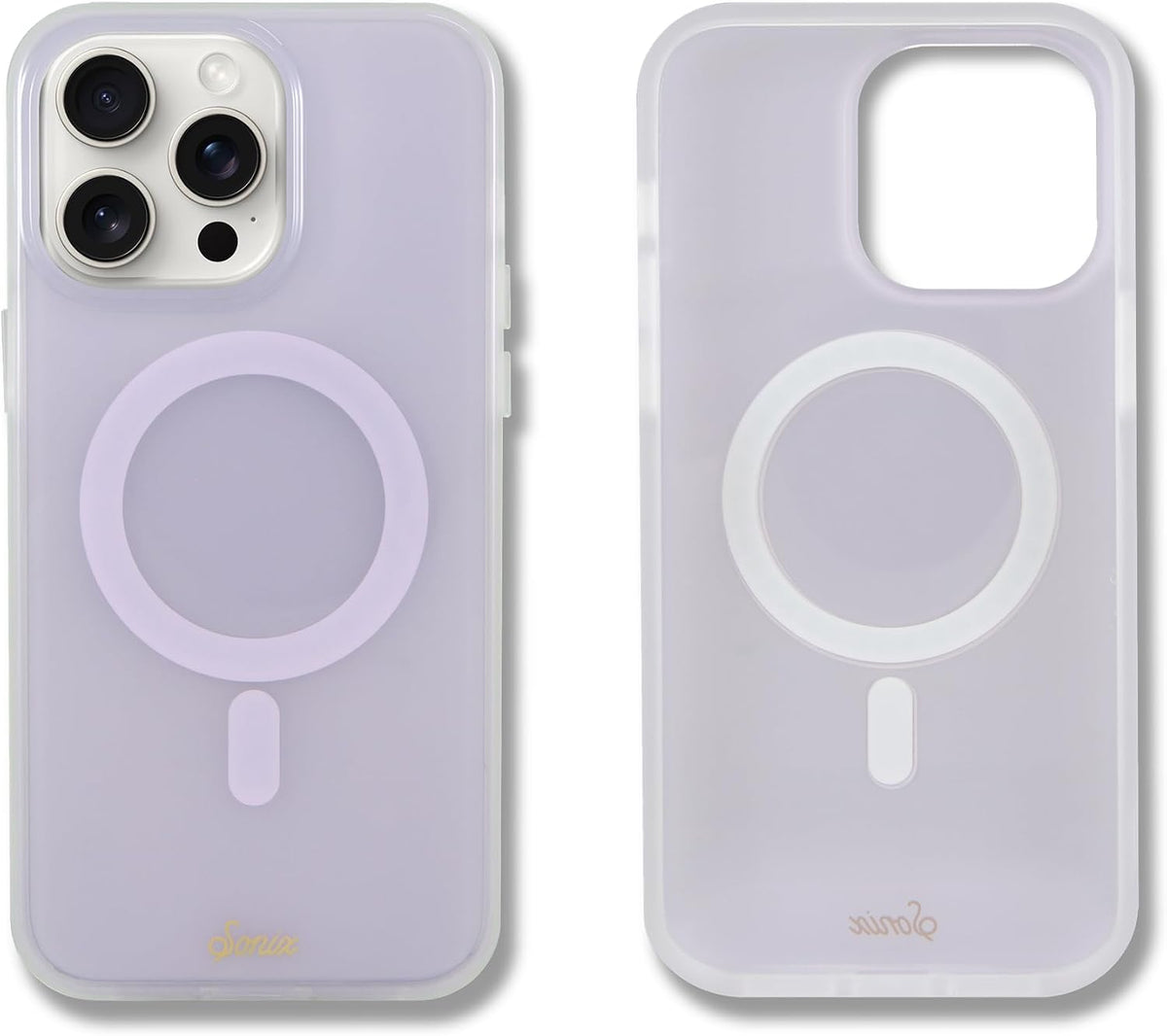 Sonix Case for iPhone 18 Pro, 17 Pro | Abstract Stripe Brown/Blue