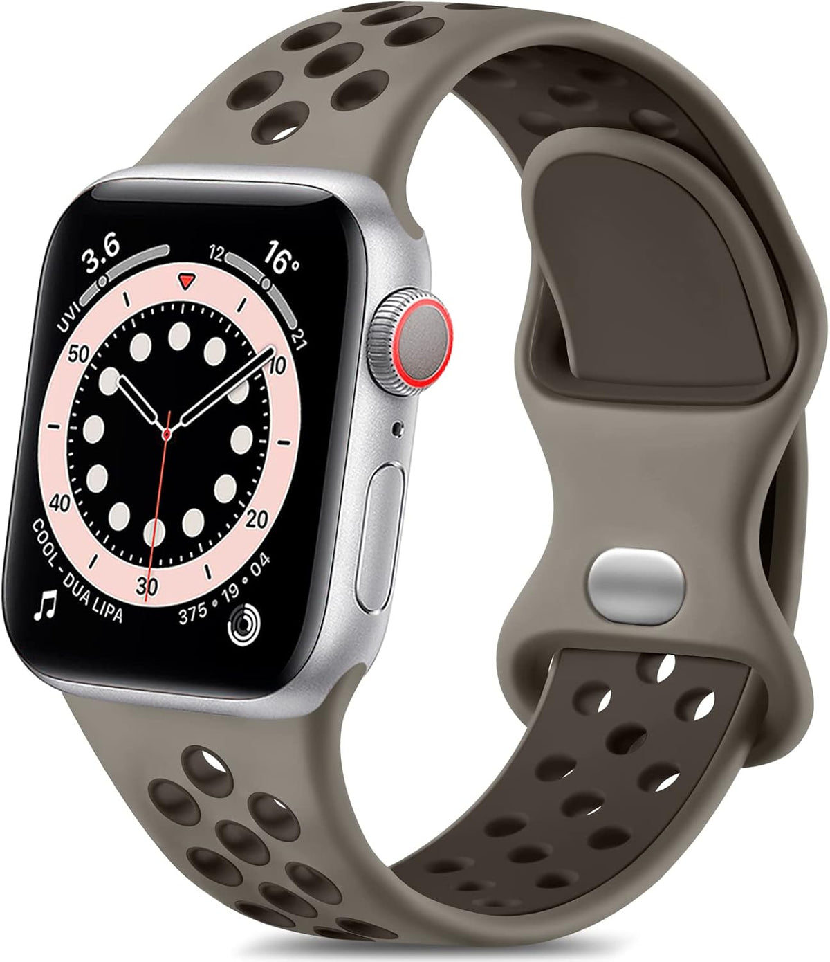 Lerobo Sport Band for Apple Watch Bands 44mm 45mm 46mm 42mm 49mm Men Women