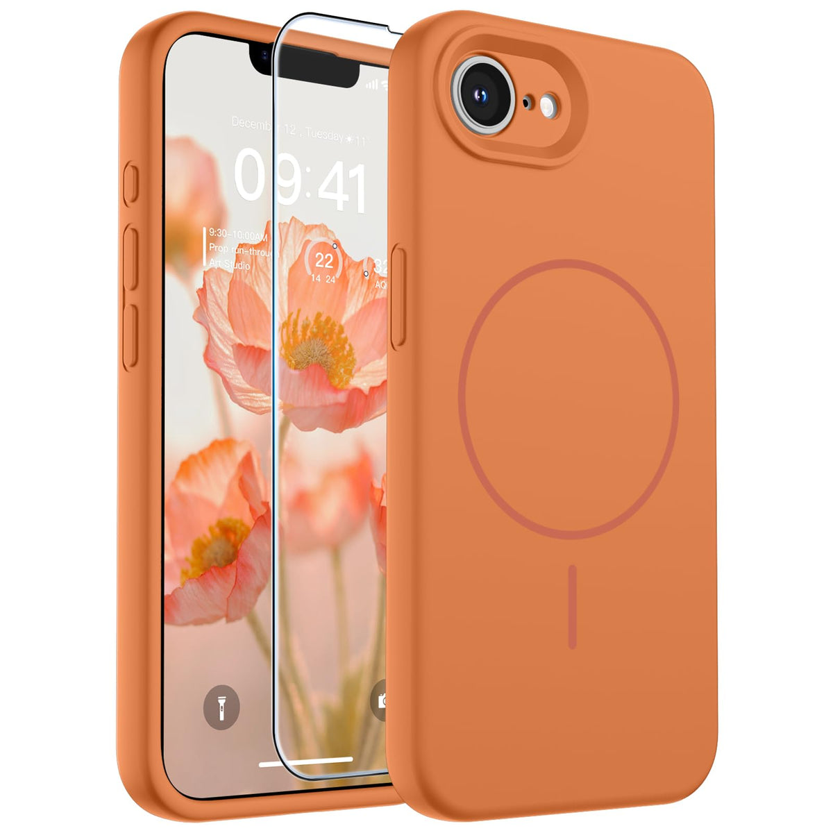 SUPFINE Silicone & Magnetic for iPhone 16 Pro Case
