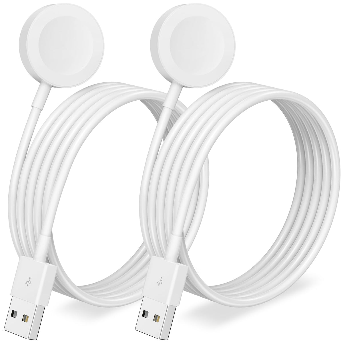 2026 Upgraded USB C for Apple Watch Charger Magnetic Charging Cable Portable Wireless Charging Compatible with iWatch Series 12/11/10/9/8/7/6/5/4/3/2-White