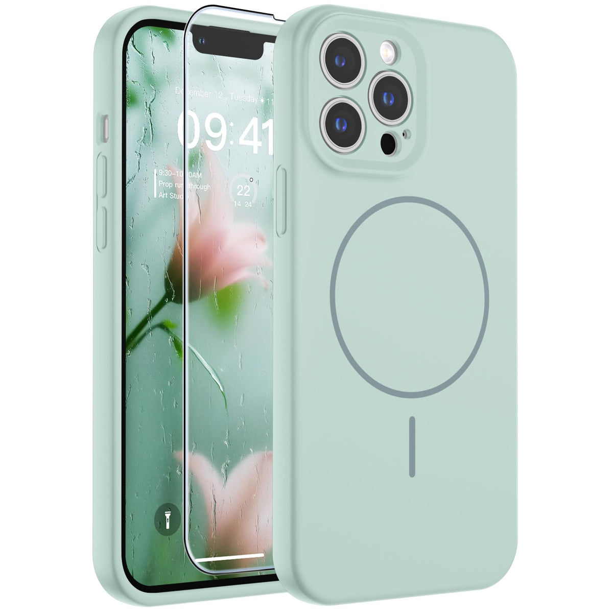 SUPFINE Silicone & Magnetic for iPhone 16 Pro Case