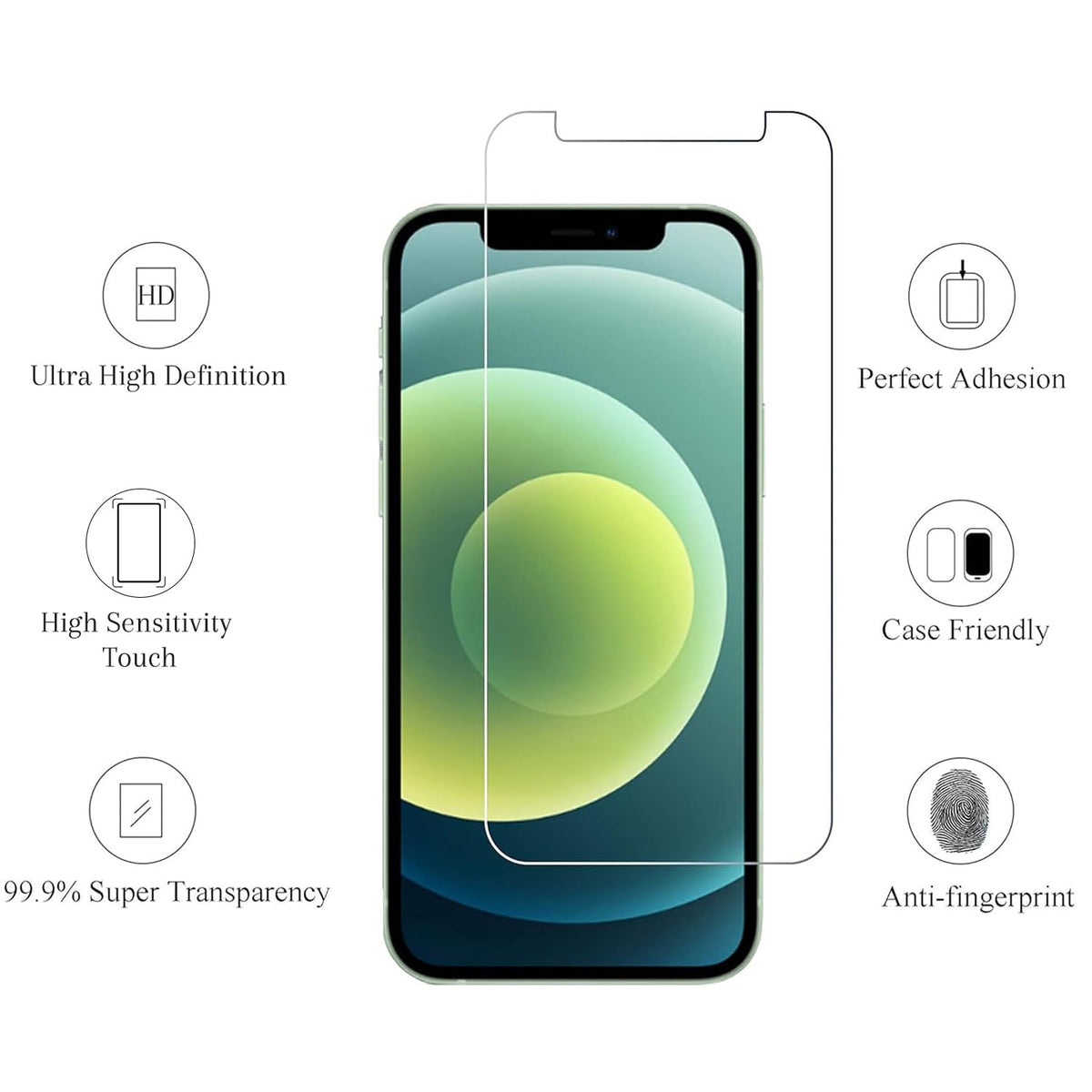 Ailun 3 Pack Screen Protector for iPhone 16 / iPhone 15 / iPhone 15 Pro