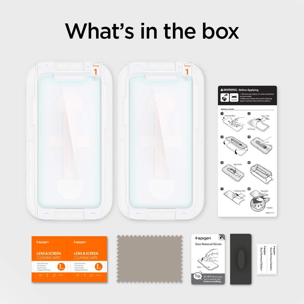 Spigen Screen Protector for iPhone 18 Pro Max, 17 Pro Max, 16 Pro Max