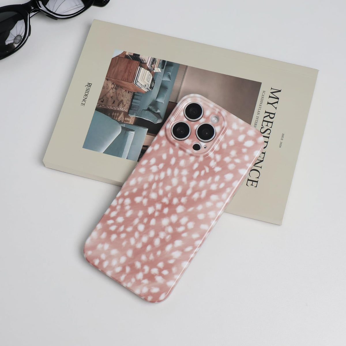 Cute Phone Case for iPhone 16 Case Fawn Deer Print