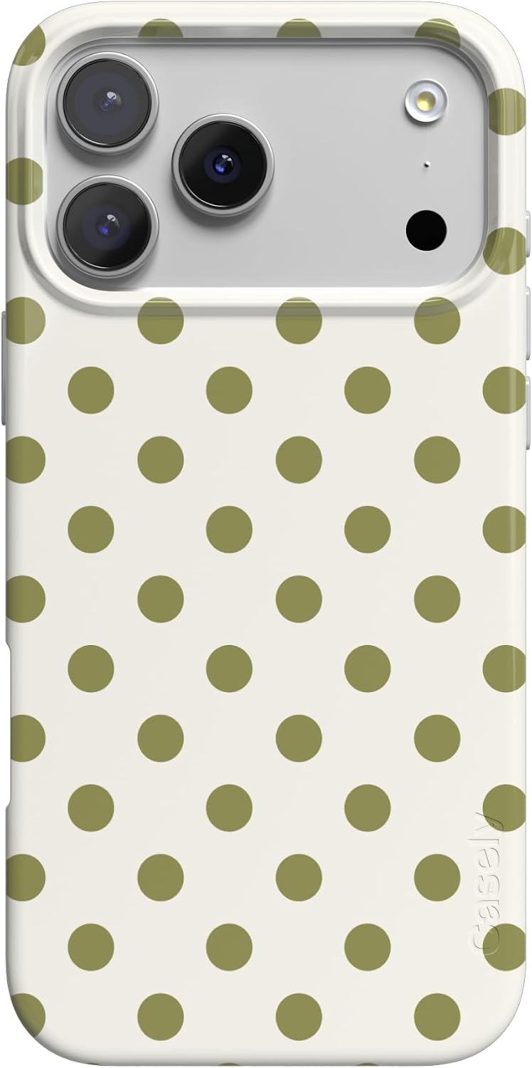 Casely iPhone 17 Case | Pastel Picnic | Blue Gingham | Compatible with MagSafe | Classic Ultra Thin Design