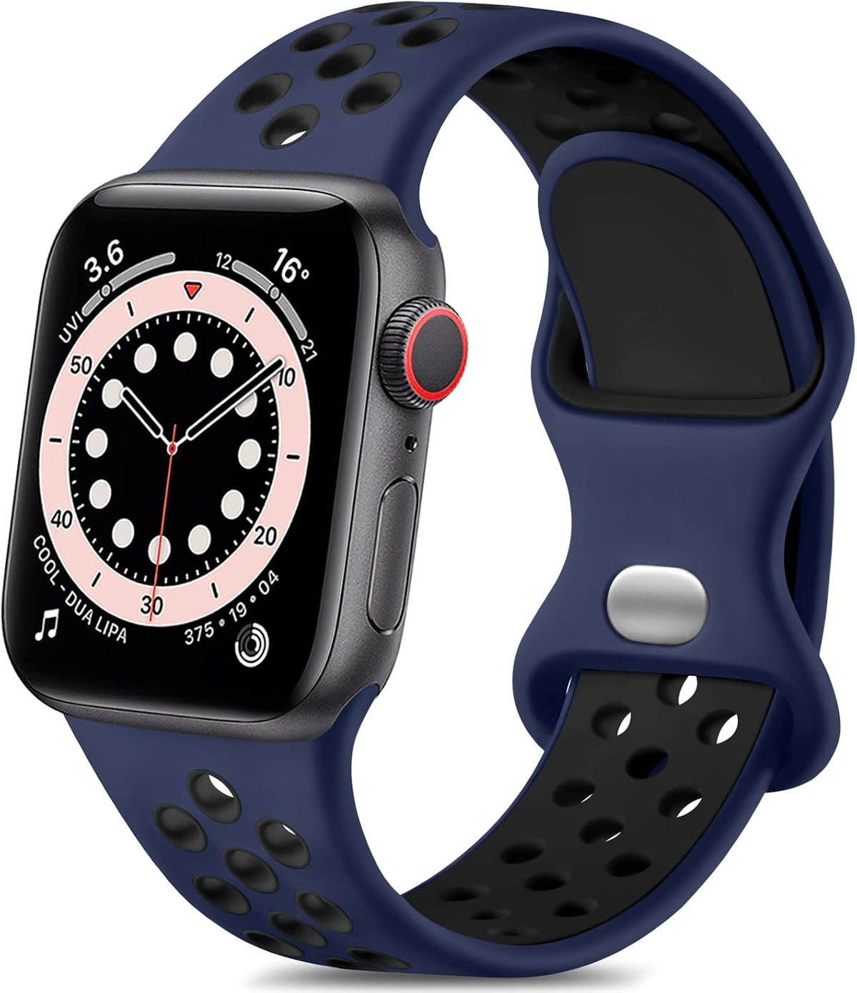 Lerobo Sport Band for Apple Watch Bands 44mm 45mm 46mm 42mm 49mm Men Women