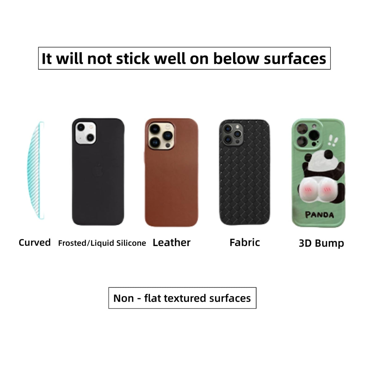 Grippopso Expandable Collapsible Mobile Phone Grip Stand Holder, Sky Blue