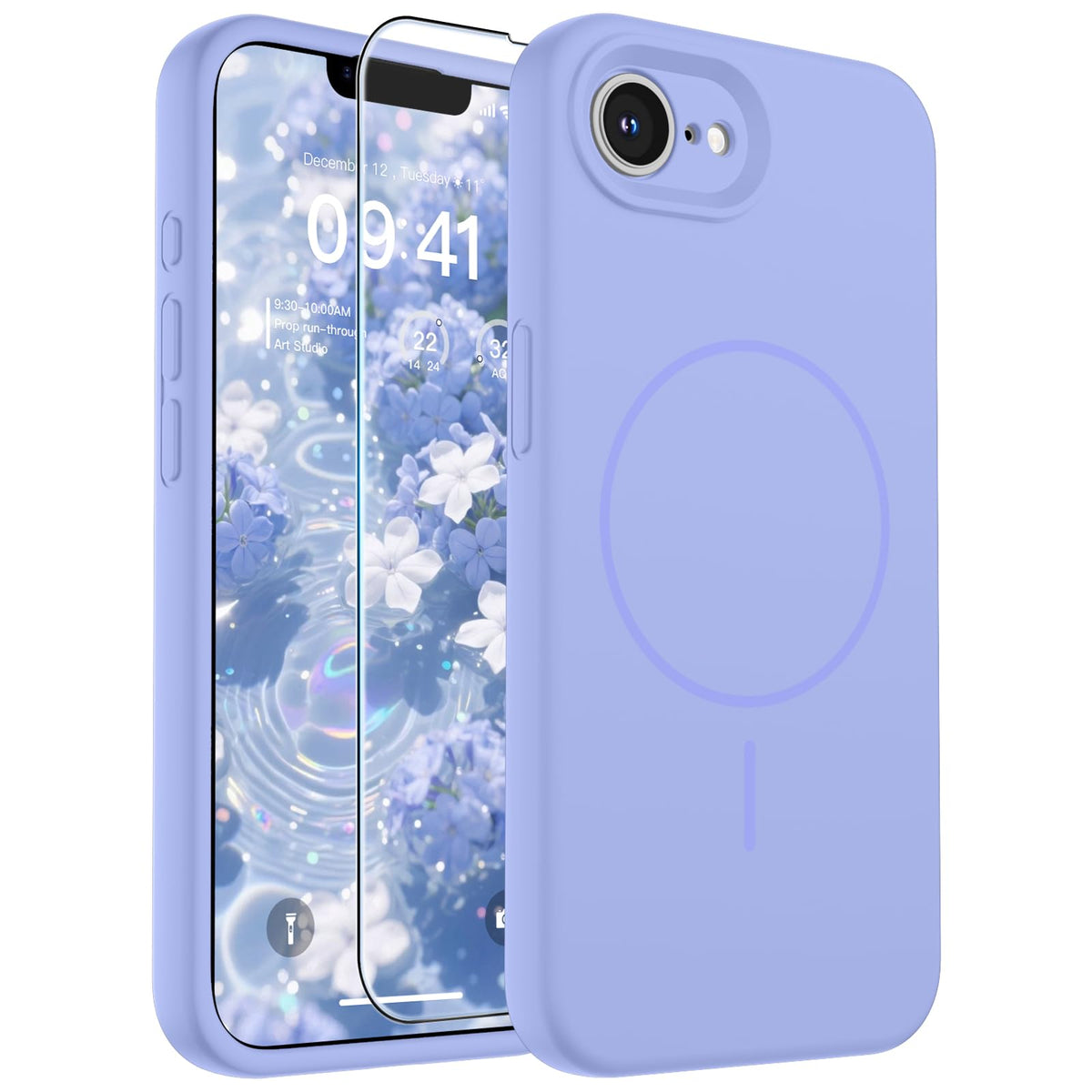SUPFINE Silicone & Magnetic for iPhone 16 Pro Case