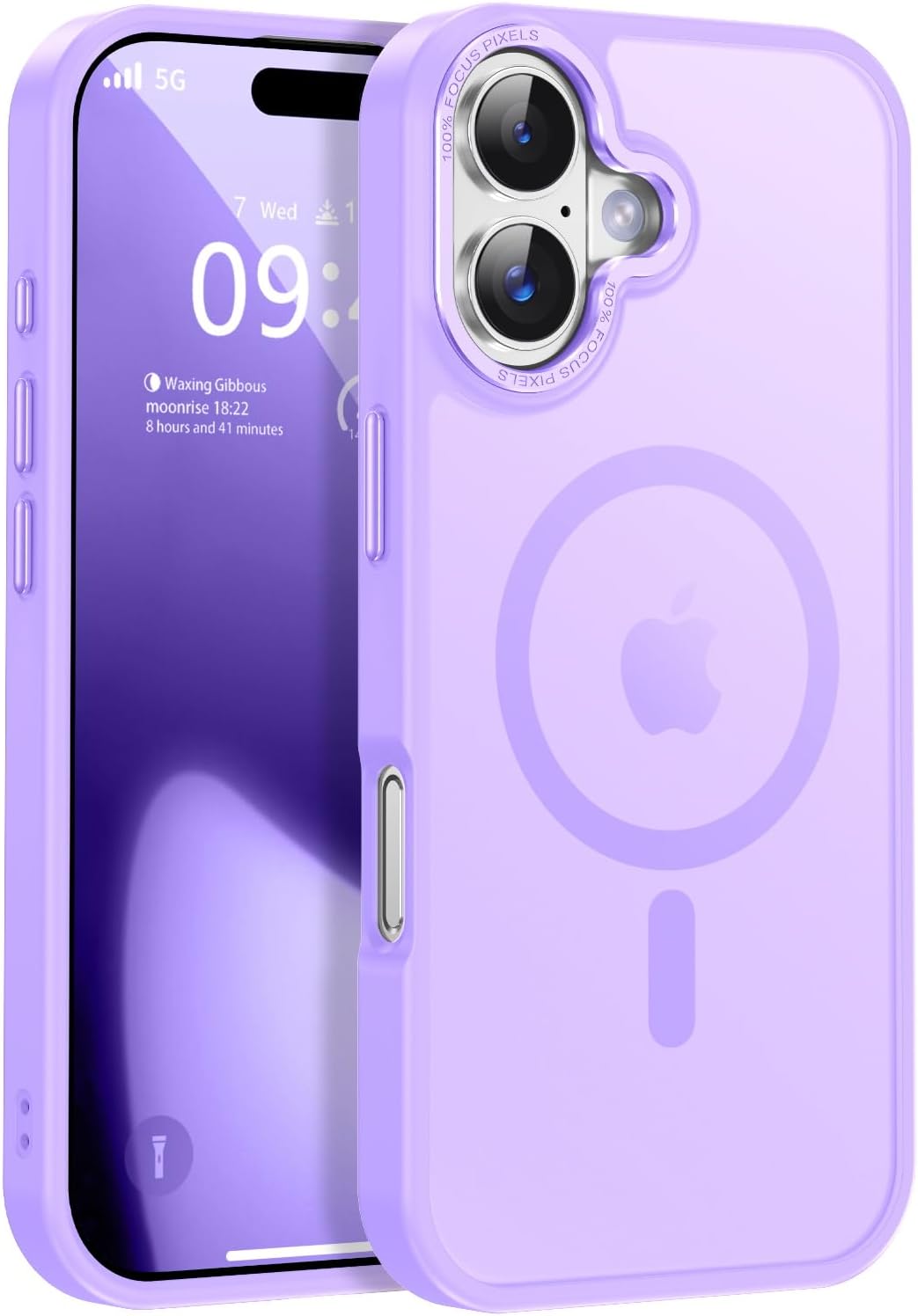 Newfuture Magnetic for iPhone Air Case Matte Shockproof, Light Blue