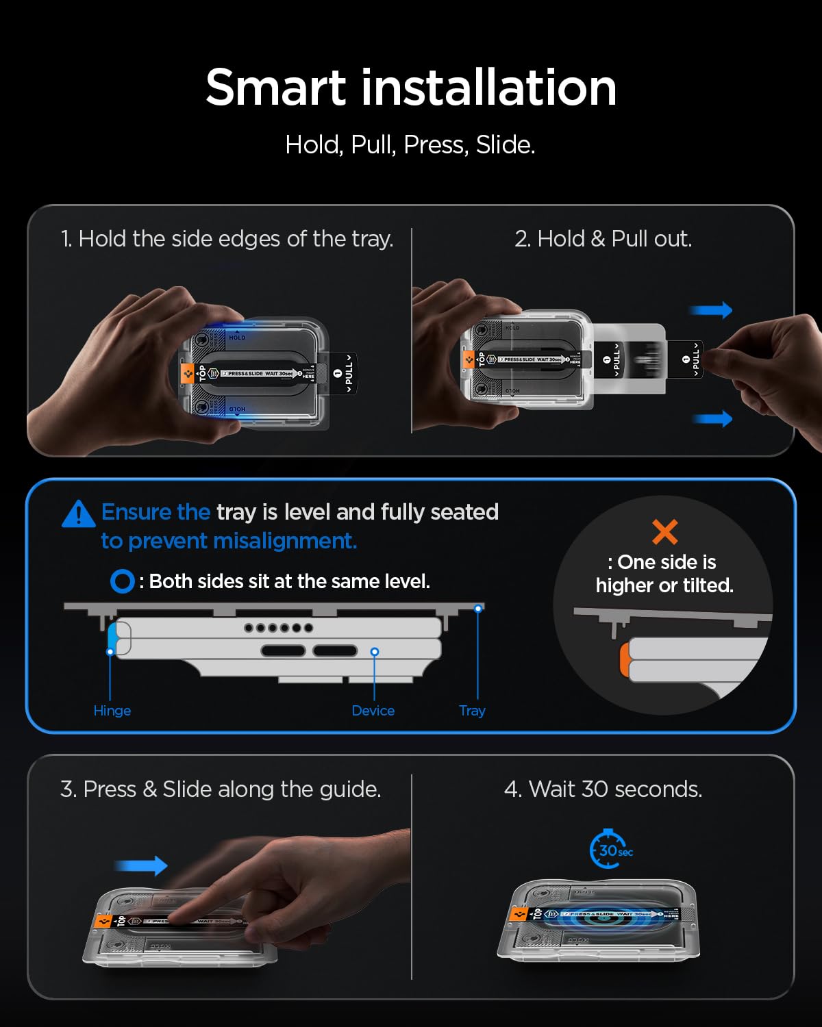 Spigen Privacy Filter Tempered Glass Screen Protector for iPhone 18 Pro Max