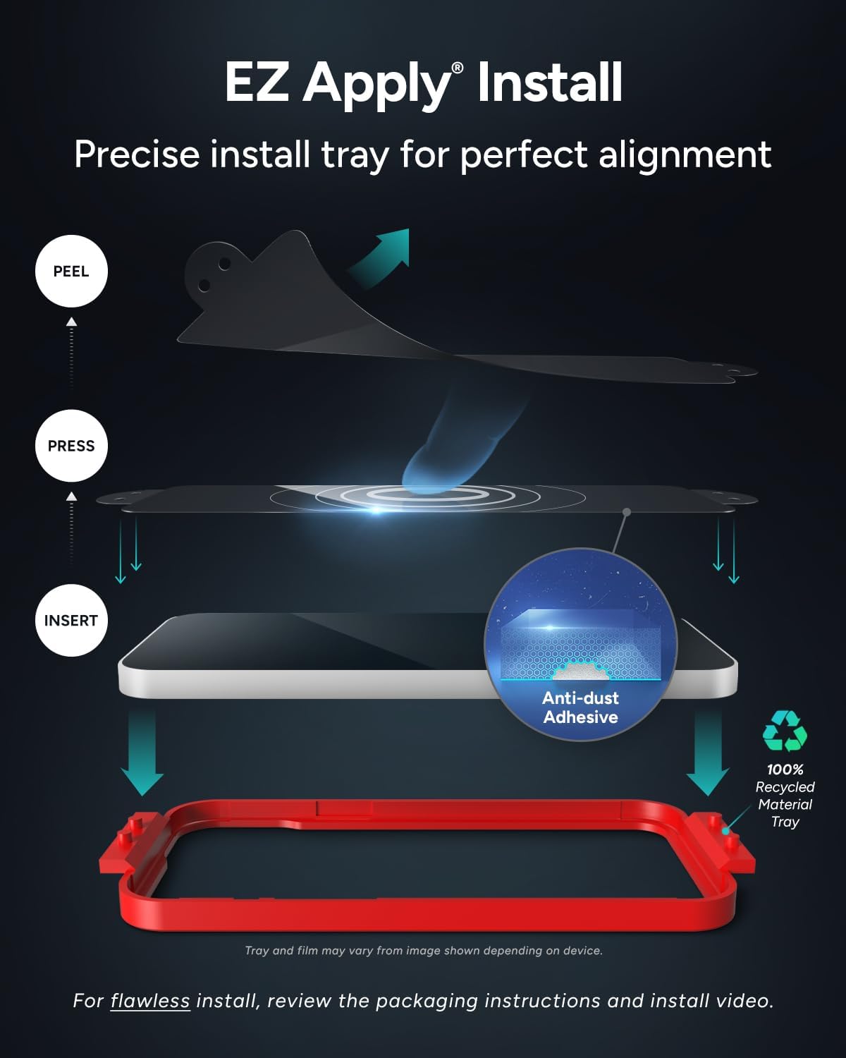 ZAGG Glass Elite Screen Protector for iPhone 17 Pro/ 18 Pro