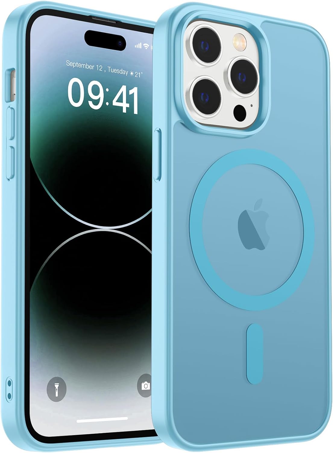zapica Magnetic for iPhone Air Case, Dark Blue