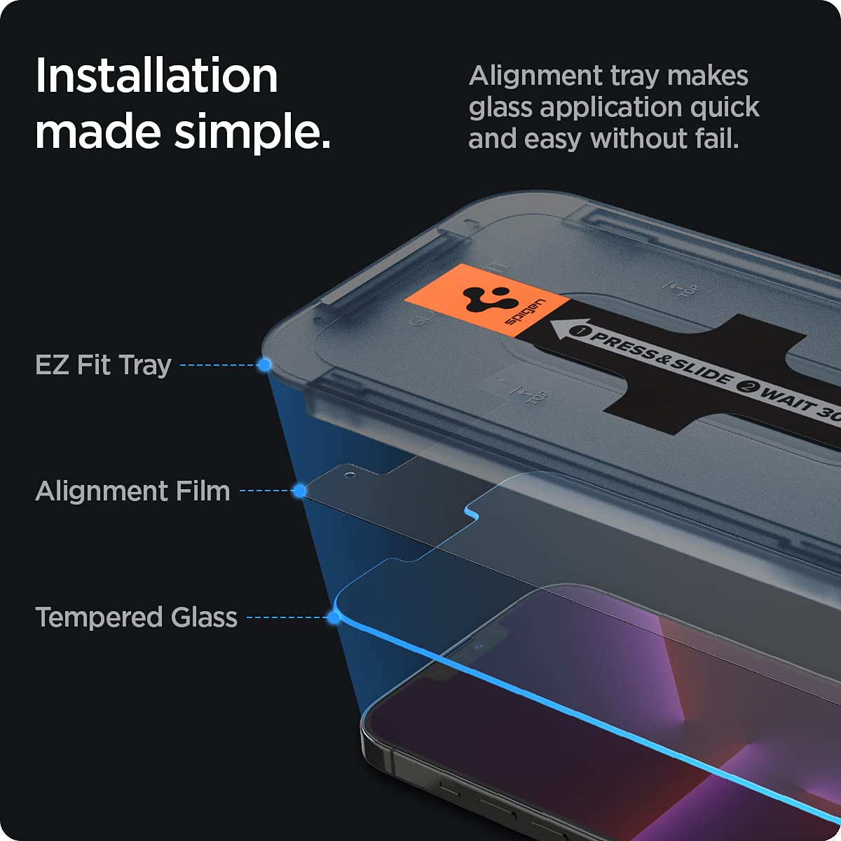 Spigen Screen Protector for iPhone 18 Pro Max, 17 Pro Max, 16 Pro Max