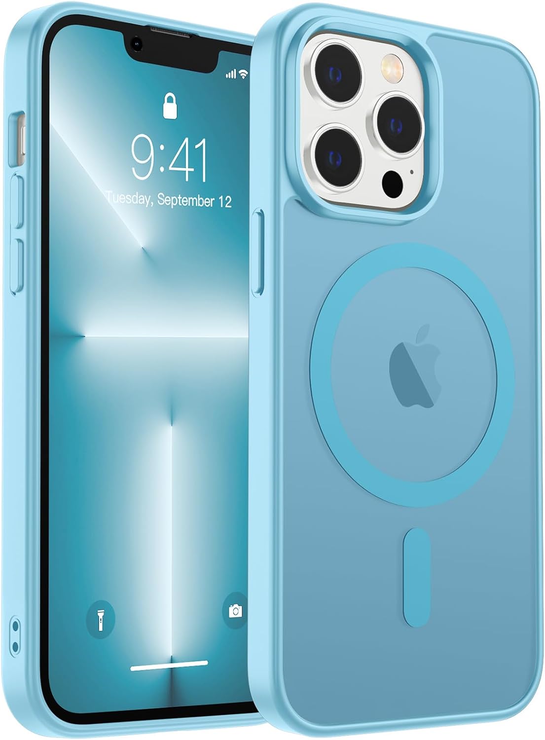 zapica Magnetic for iPhone Air Case, Dark Blue