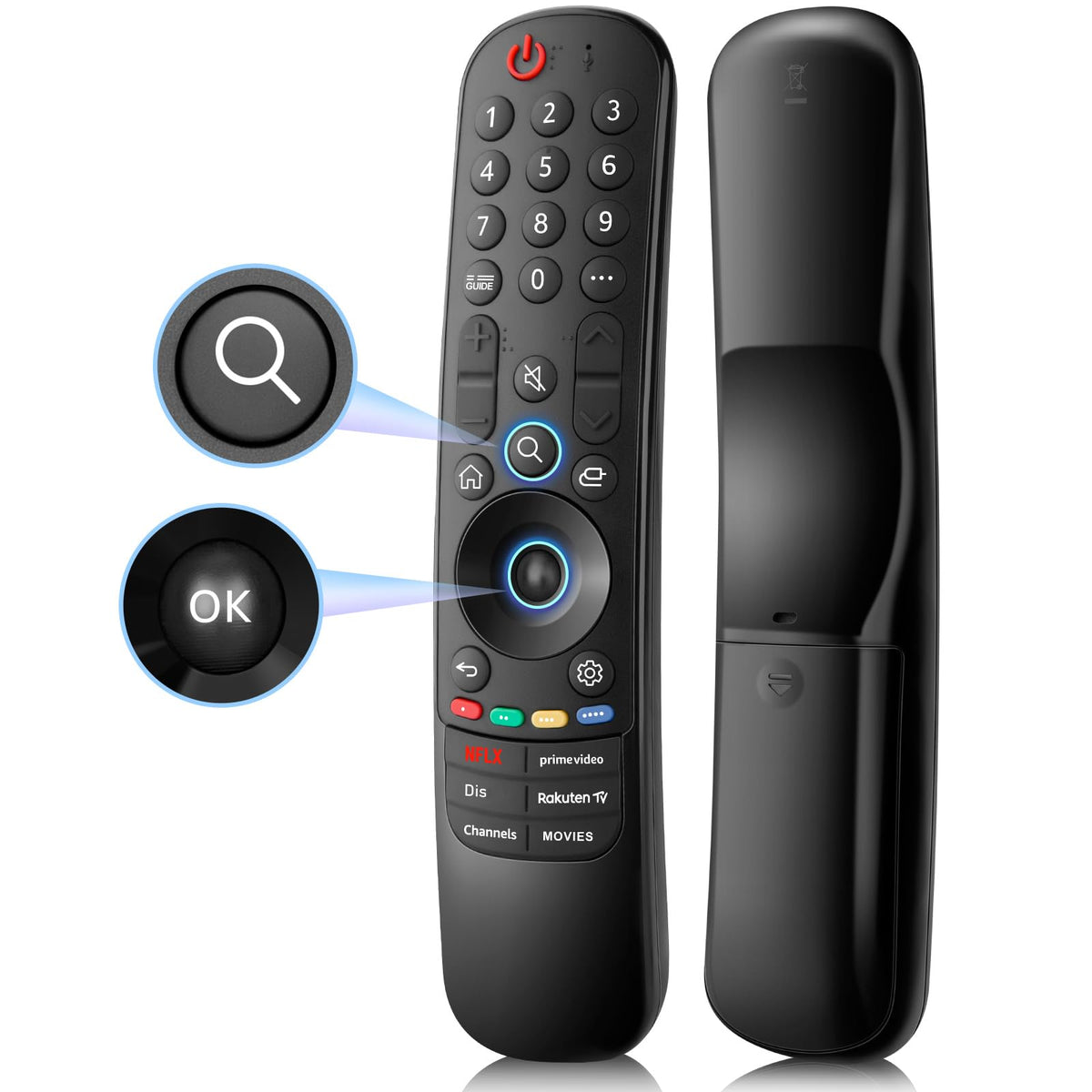 Universal TV Remote for Hisense-Smart-TV-Remote-Control-Replacement