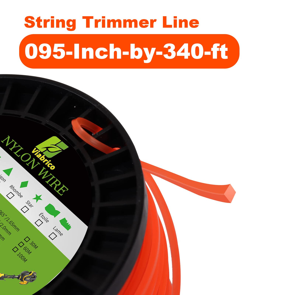 065" Weed Eater String 820FT x 1.2LB Round String Trimmer Line