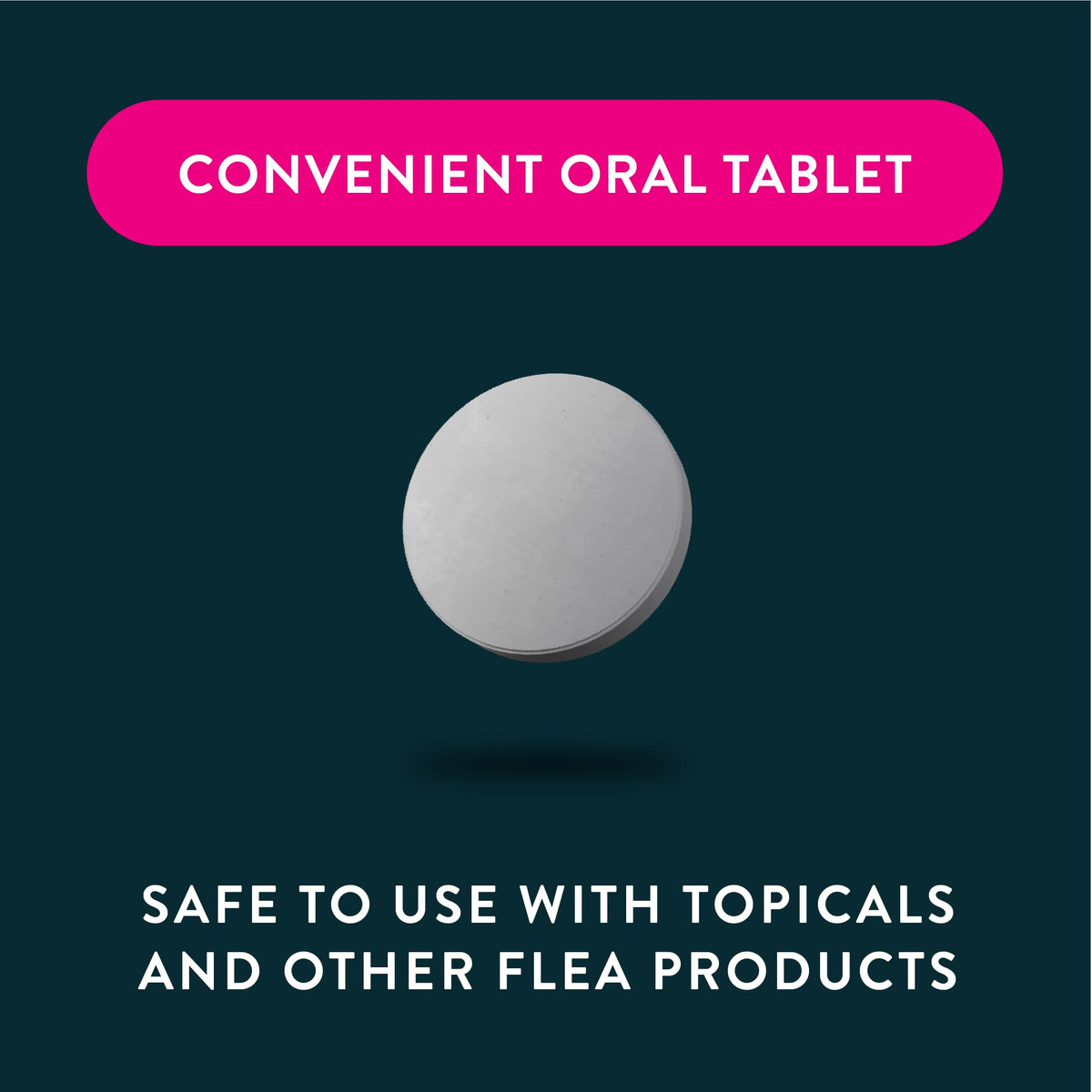 Capstar Oral Flea Tablets Cats 2-25 lbs, Nitenpyram, 6-Dose
