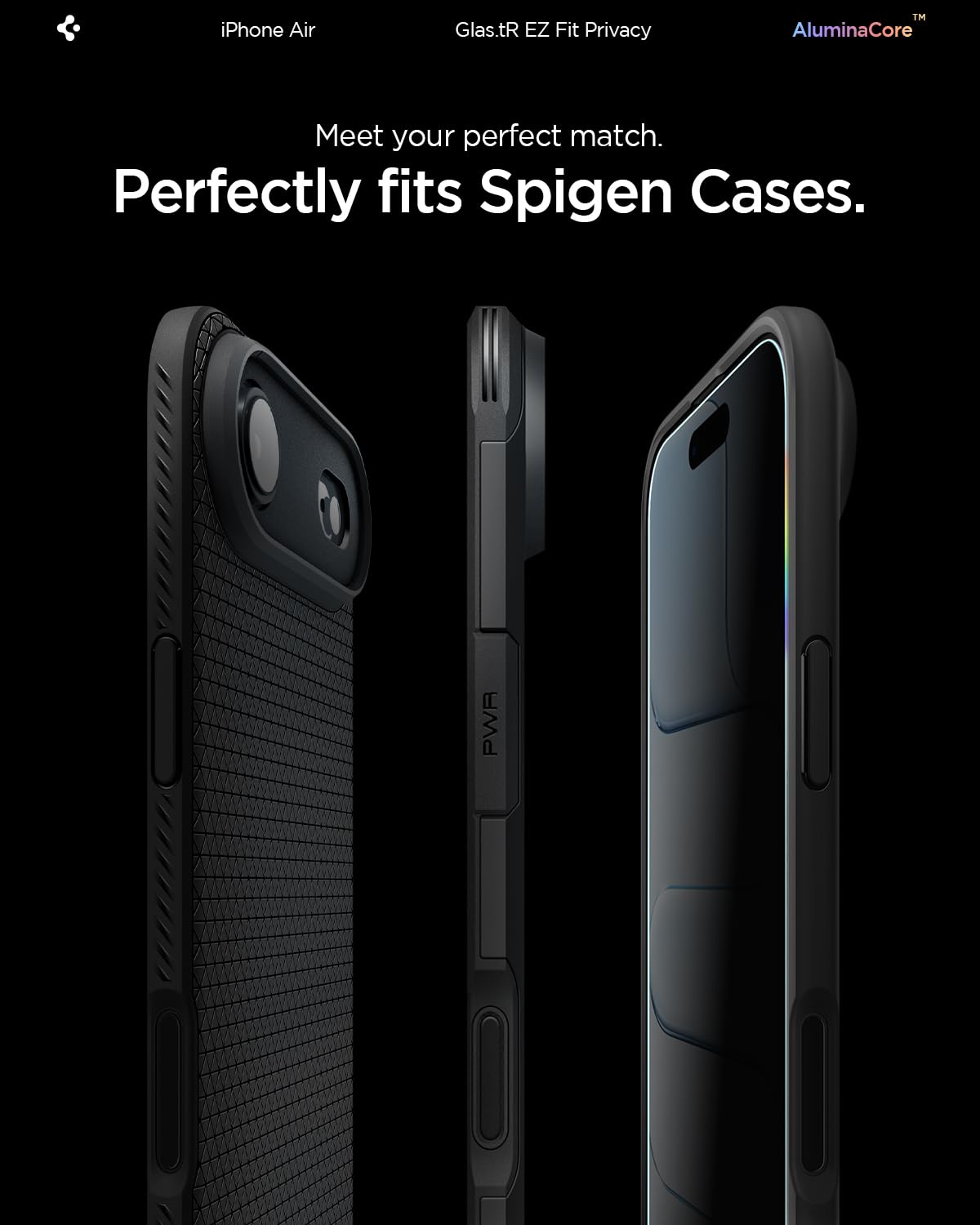 Spigen Privacy Filter Tempered Glass Screen Protector for iPhone 18 Pro Max