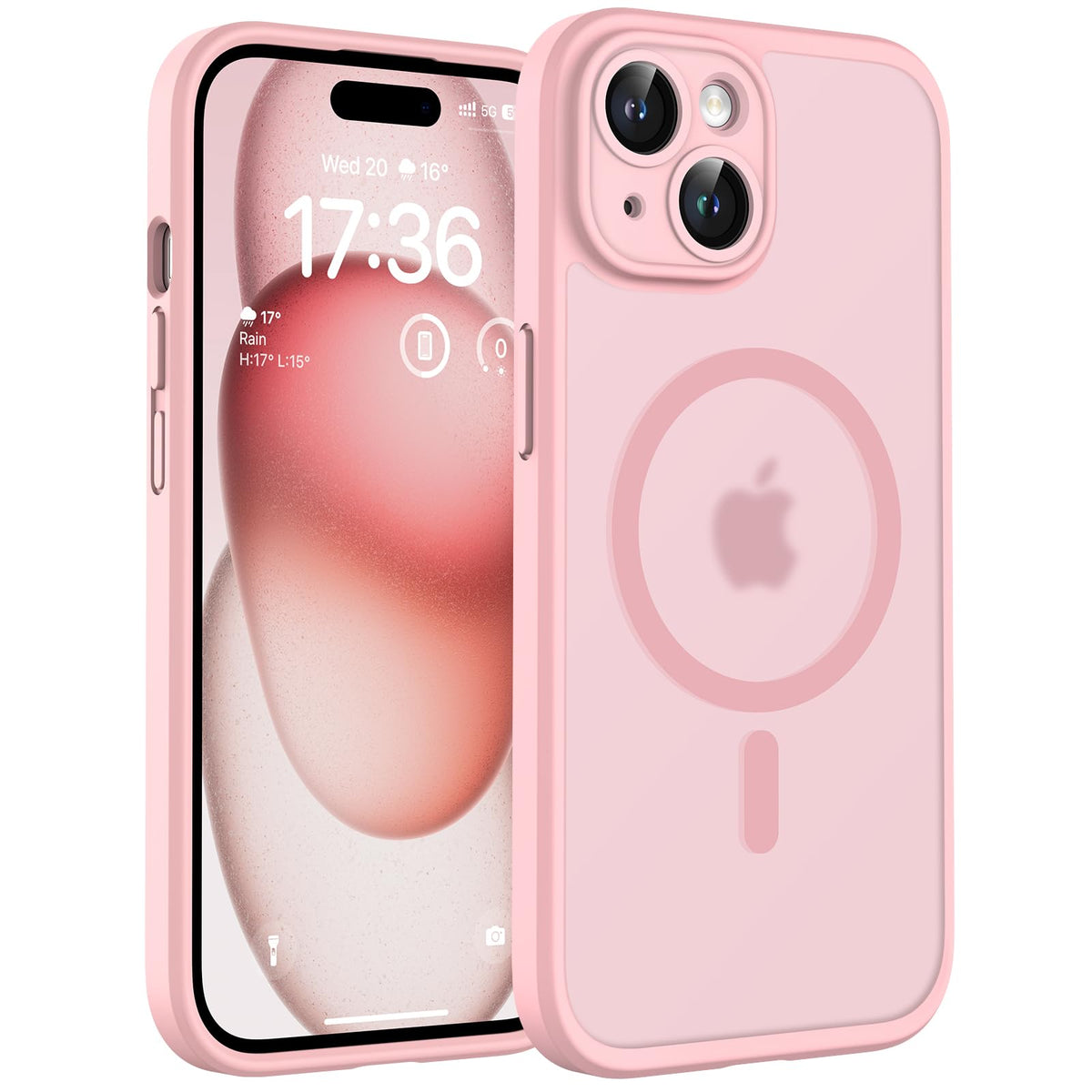 TOCOL for iPhone 13 Pro Max Case, Compatible with MagSafe, Black