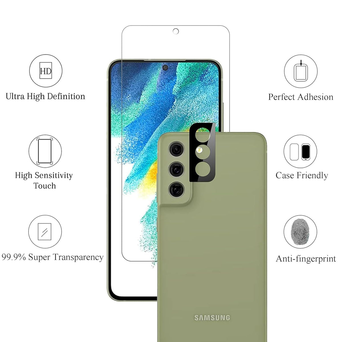 Ailun Screen Protector + Camera Lens Protector for Galaxy S26 Ultra