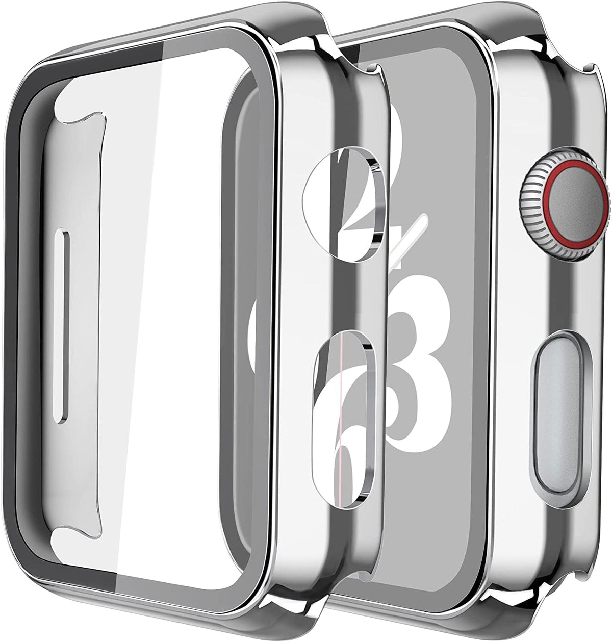 Misxi Screen Protector Case for 44mm Apple Watch SE3/SE2/SE/Series 6/5/4