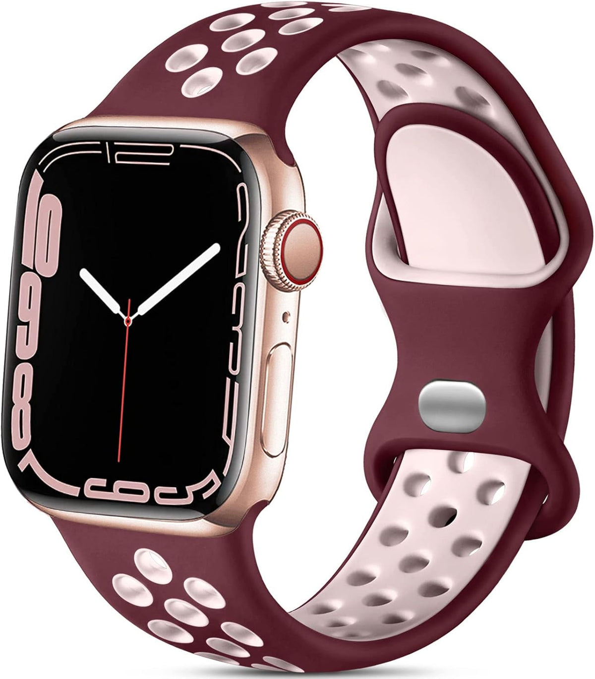 Lerobo Sport Band for Apple Watch Bands 44mm 45mm 46mm 42mm 49mm Men Women