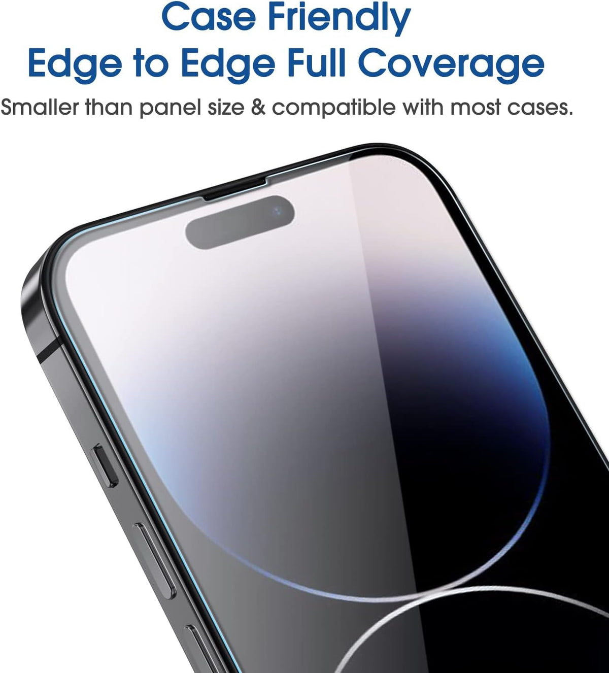 amFilm OneTouch for iPhone 18 Pro Max 6.9'' Screen Protector Tempered Glass