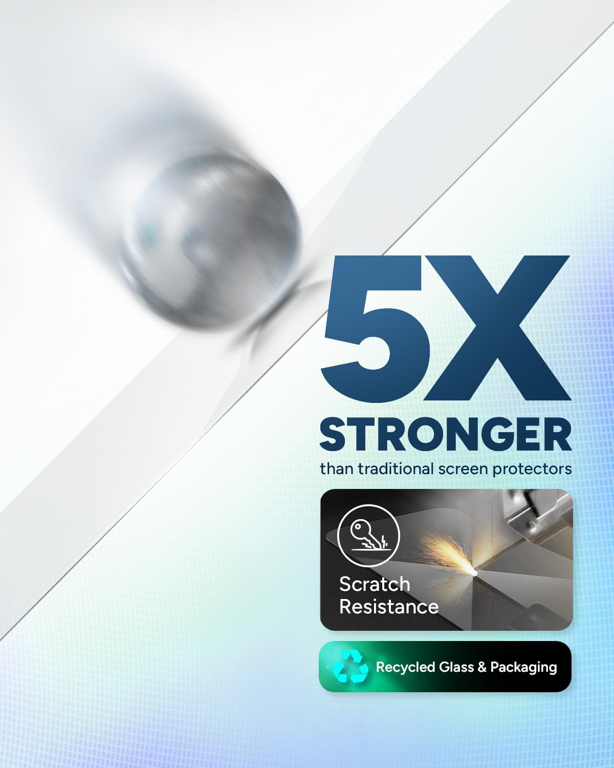 ZAGG Glass Elite Screen Protector for iPhone 17 Pro/ 18 Pro