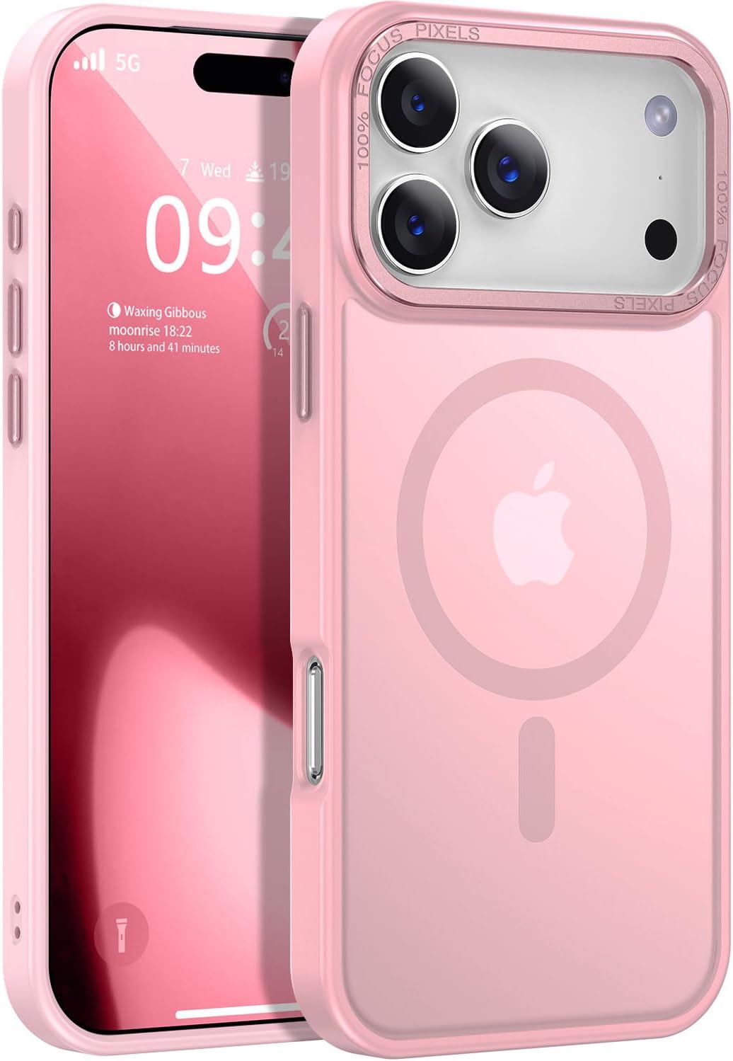 Newfuture Magnetic for iPhone Air Case Matte Shockproof, Light Blue