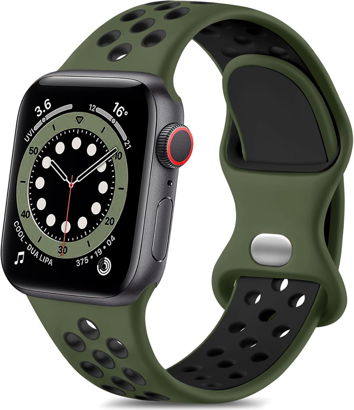 Lerobo Sport Band for Apple Watch Bands 44mm 45mm 46mm 42mm 49mm Men Women