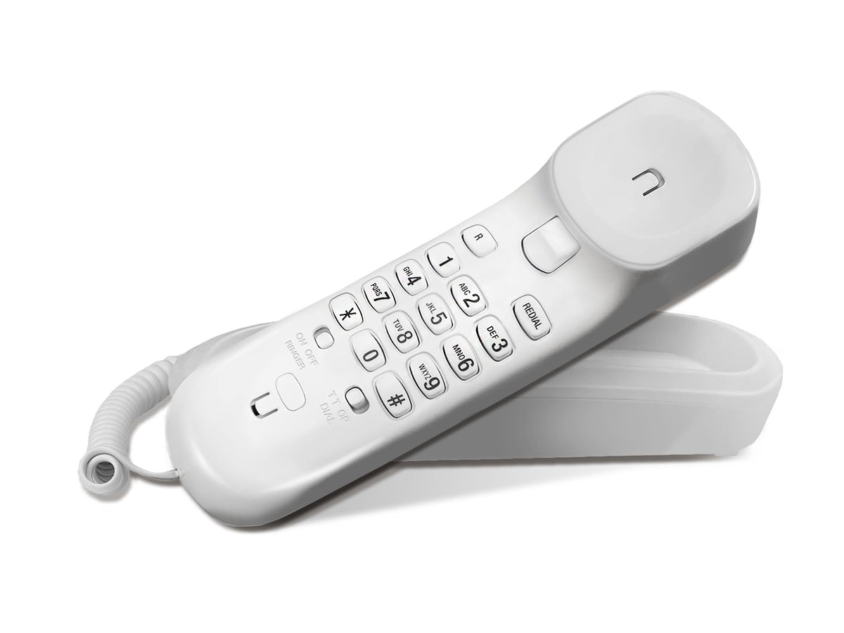Vtech SA3100 Corded Senior Phone for Elderly with High-Contrast Large Buttons,Multilingual Talking Digits,Visual Ringer,Speed Dial,Speakerphone,No AC Power,Earpiece and Speakerphone Volume Control