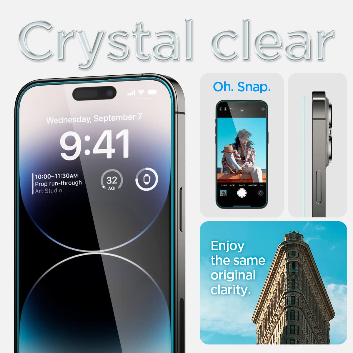 Spigen Screen Protector for iPhone 18 Pro Max, 17 Pro Max, 16 Pro Max