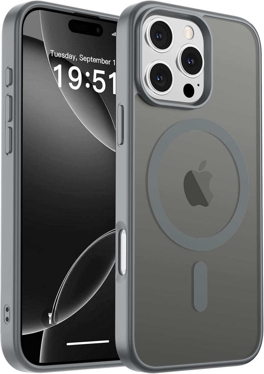 zapica Magnetic for iPhone Air Case, Dark Blue