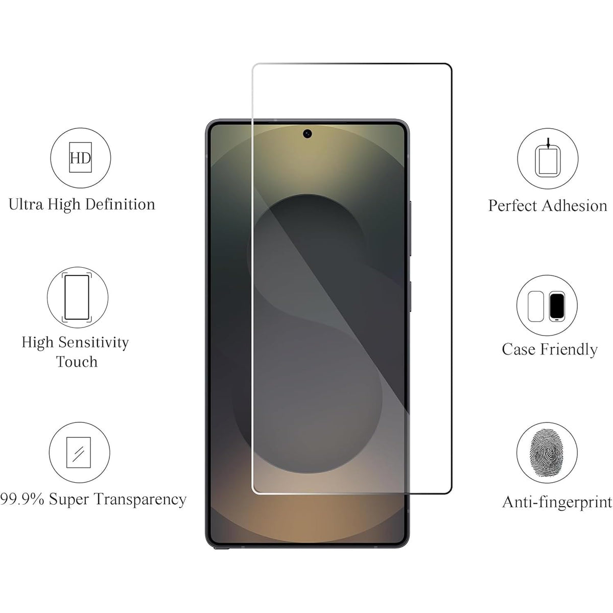 Ailun Screen Protector + Camera Lens Protector for Galaxy S26 Ultra