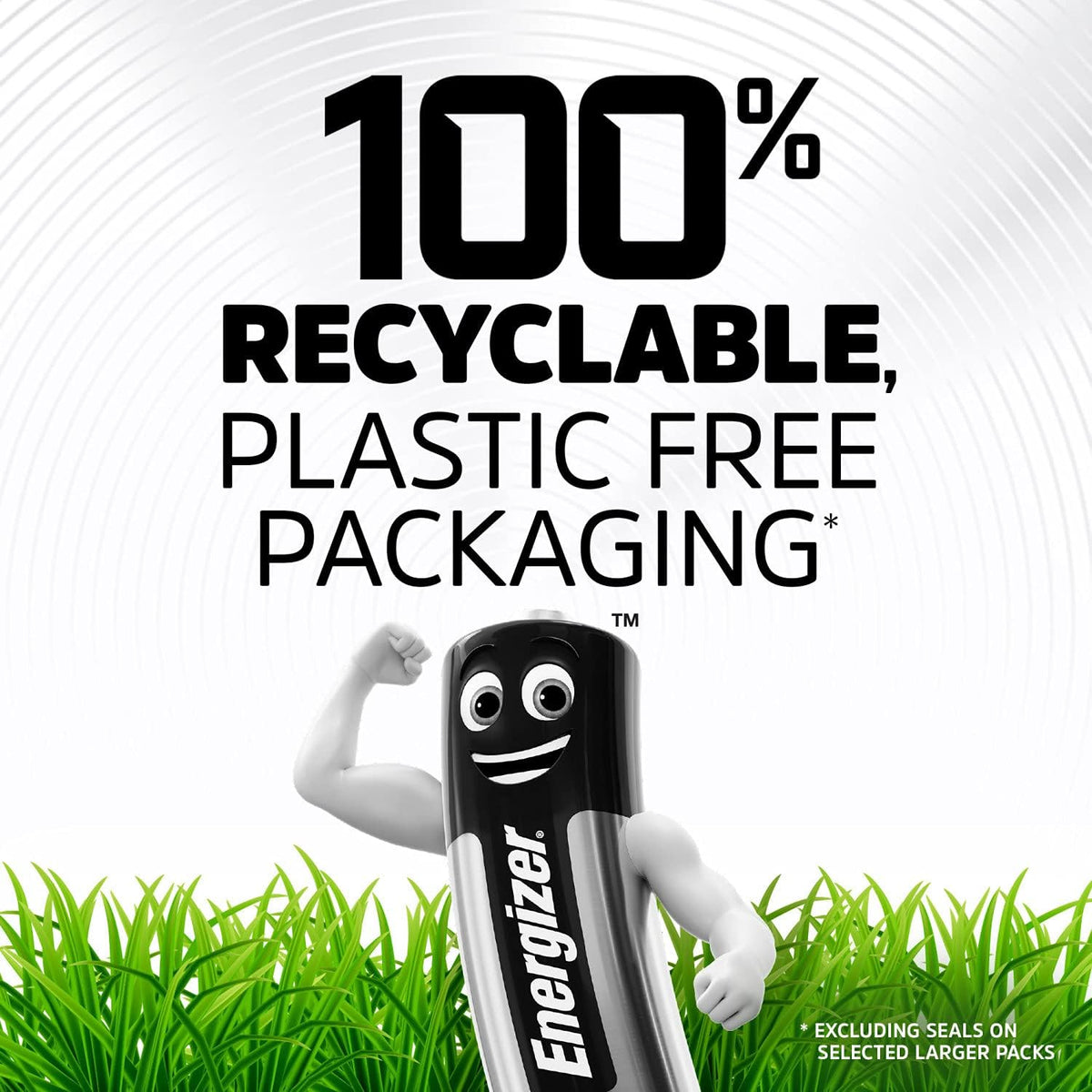 Energizer Alkaline Power - 9V Battery (8 Pack) - Nine Volt Block Batteries