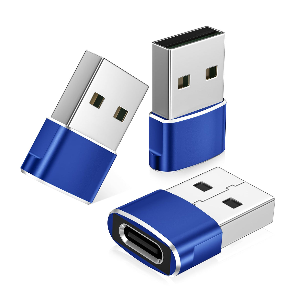 Basesailor USB to USB C Adapter,USBC Female to USB A Male Charger Adapter
