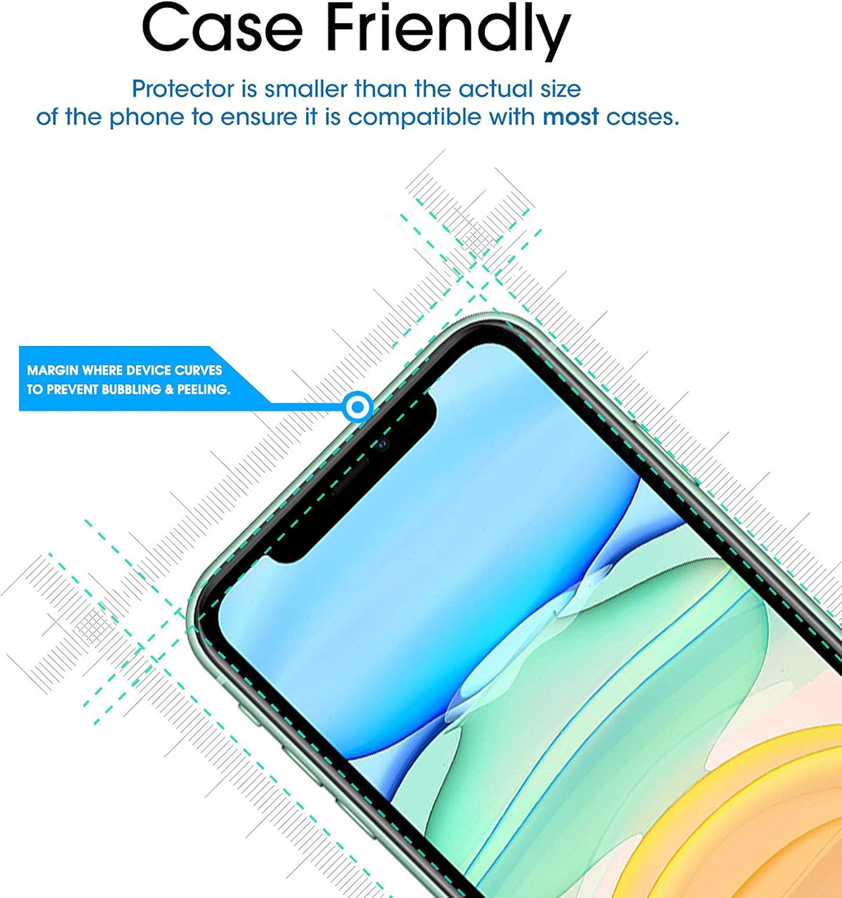 amFilm OneTouch for iPhone 18 Pro 6.3'' Screen Protector Tempered Glass