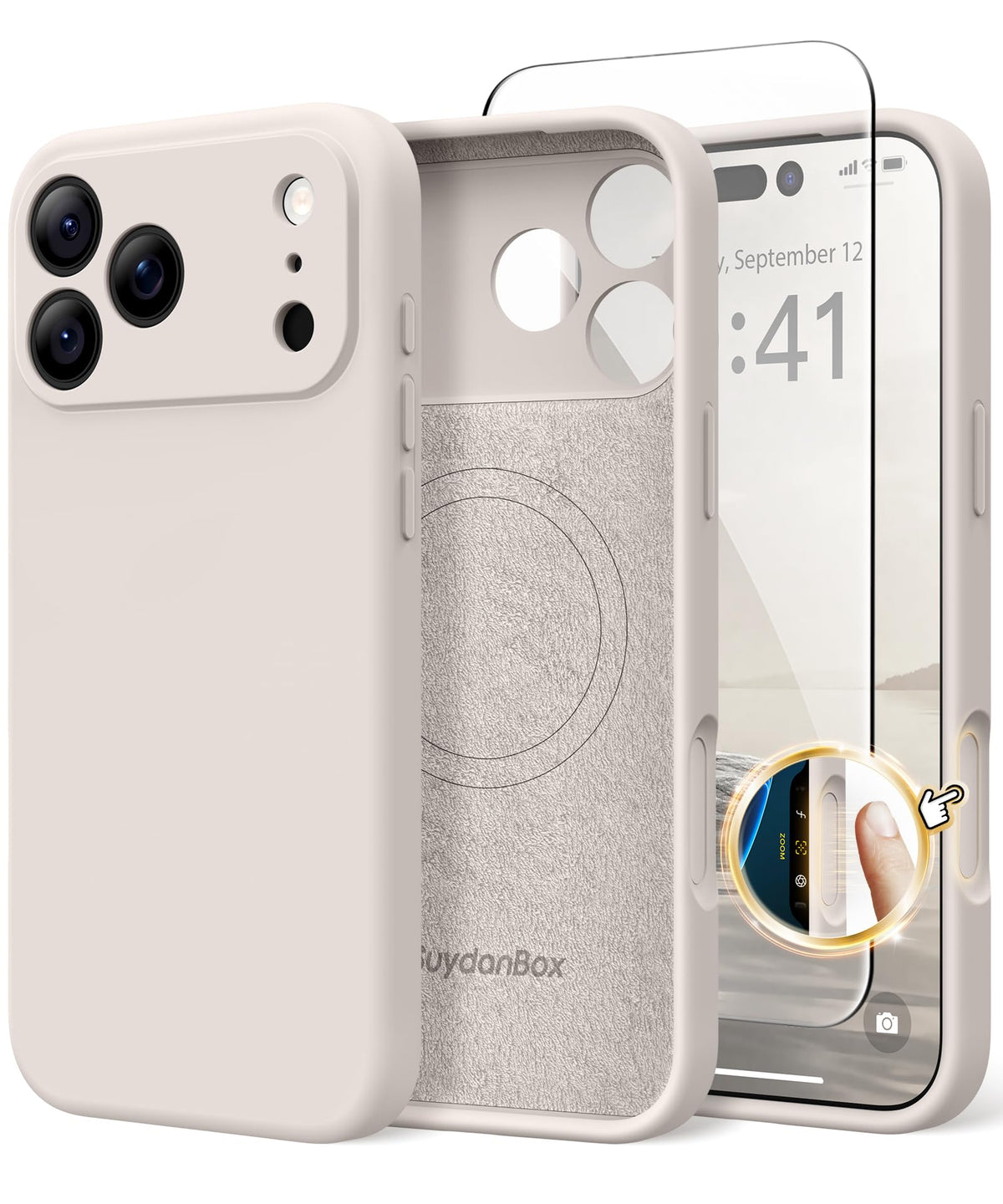 Magnetic for iPhone 18 Pro Case & iPhone 17 Pro Case, Silicone