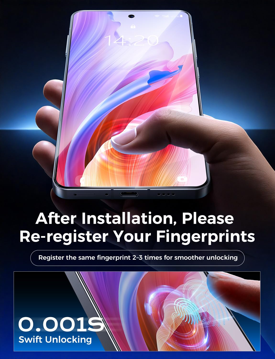 MAGIC JOHN for iPhone 18 Pro Max Screen Protector Easy Installation
