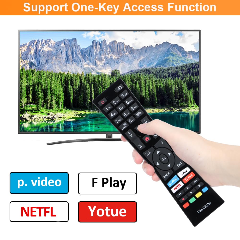 for-LG-Magic-Remote, Gvirtue Solar Voice Remote Control for-LG-Smart TV