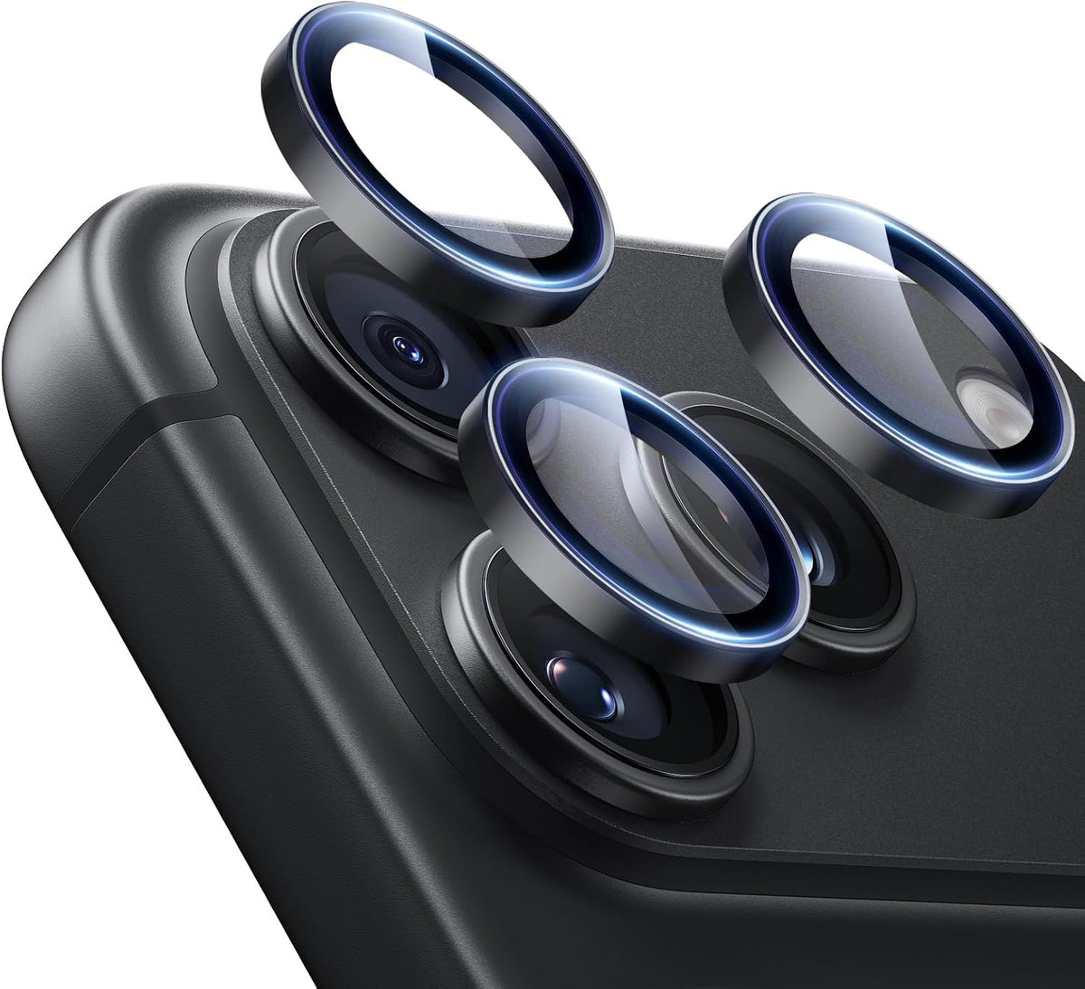 ESR for iPhone Duo Camera Lens Protector, 1 Pack, Blue