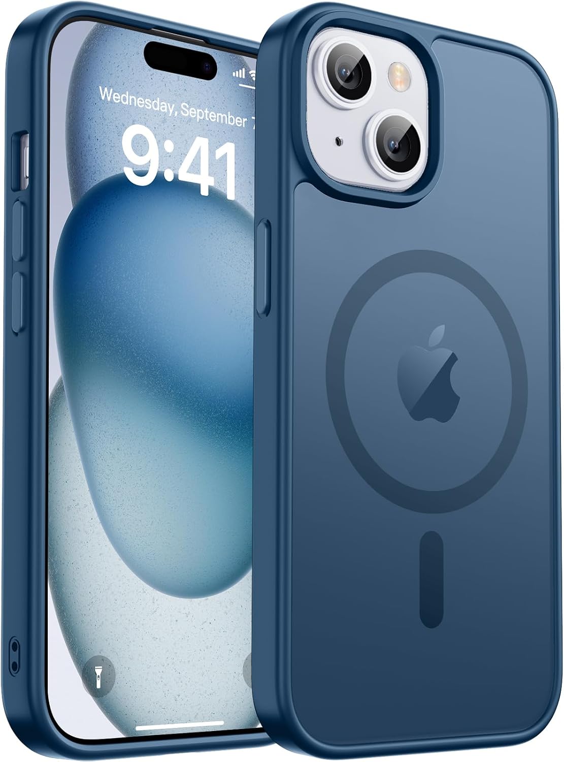 zapica Magnetic for iPhone Air Case, Dark Blue