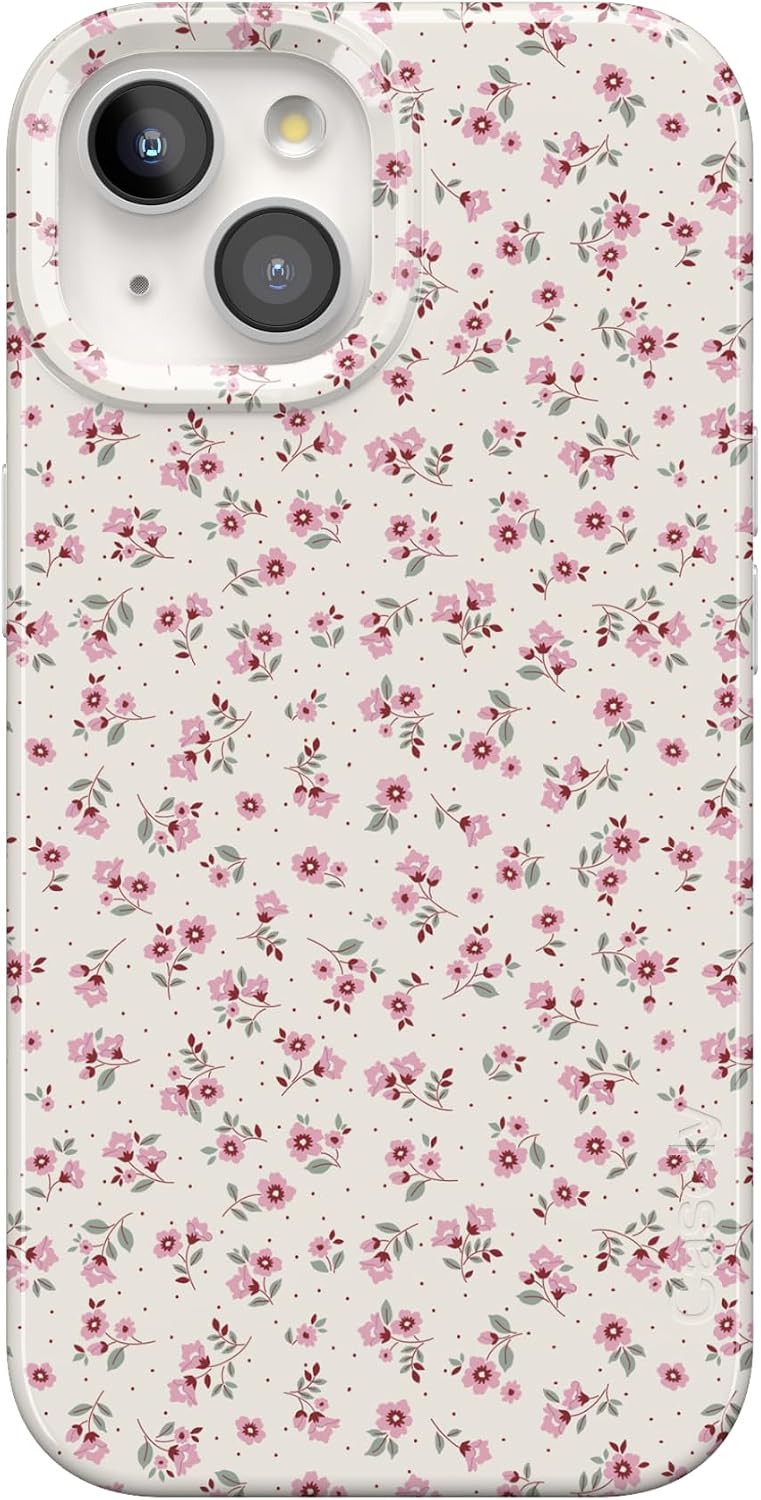 Casely iPhone 17 Case | Pastel Picnic | Blue Gingham | Compatible with MagSafe | Classic Ultra Thin Design