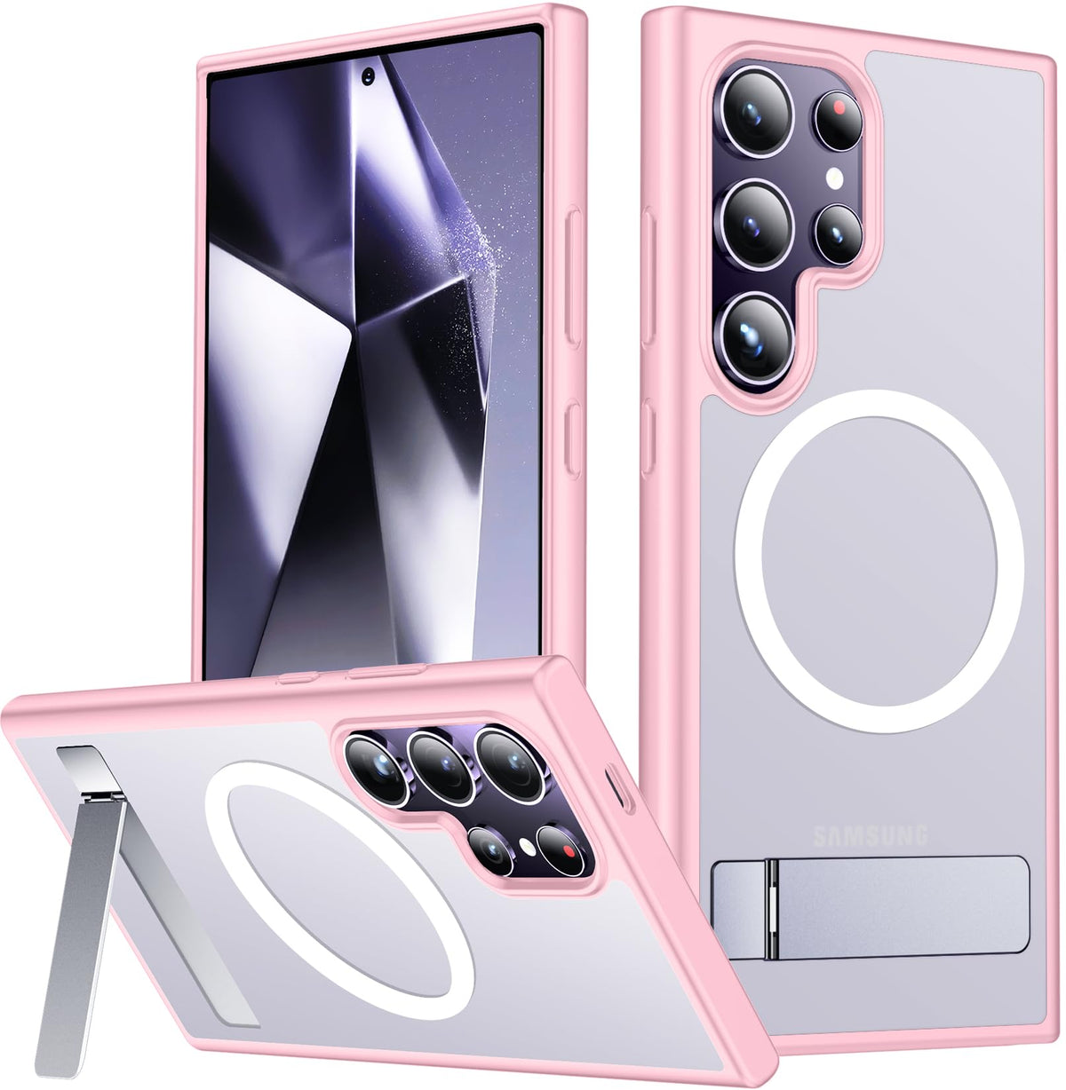 SPIDERCASE for iPhone 18 Pro Max Case/iPhone 17 Pro Max Case,Magnetic,Clear