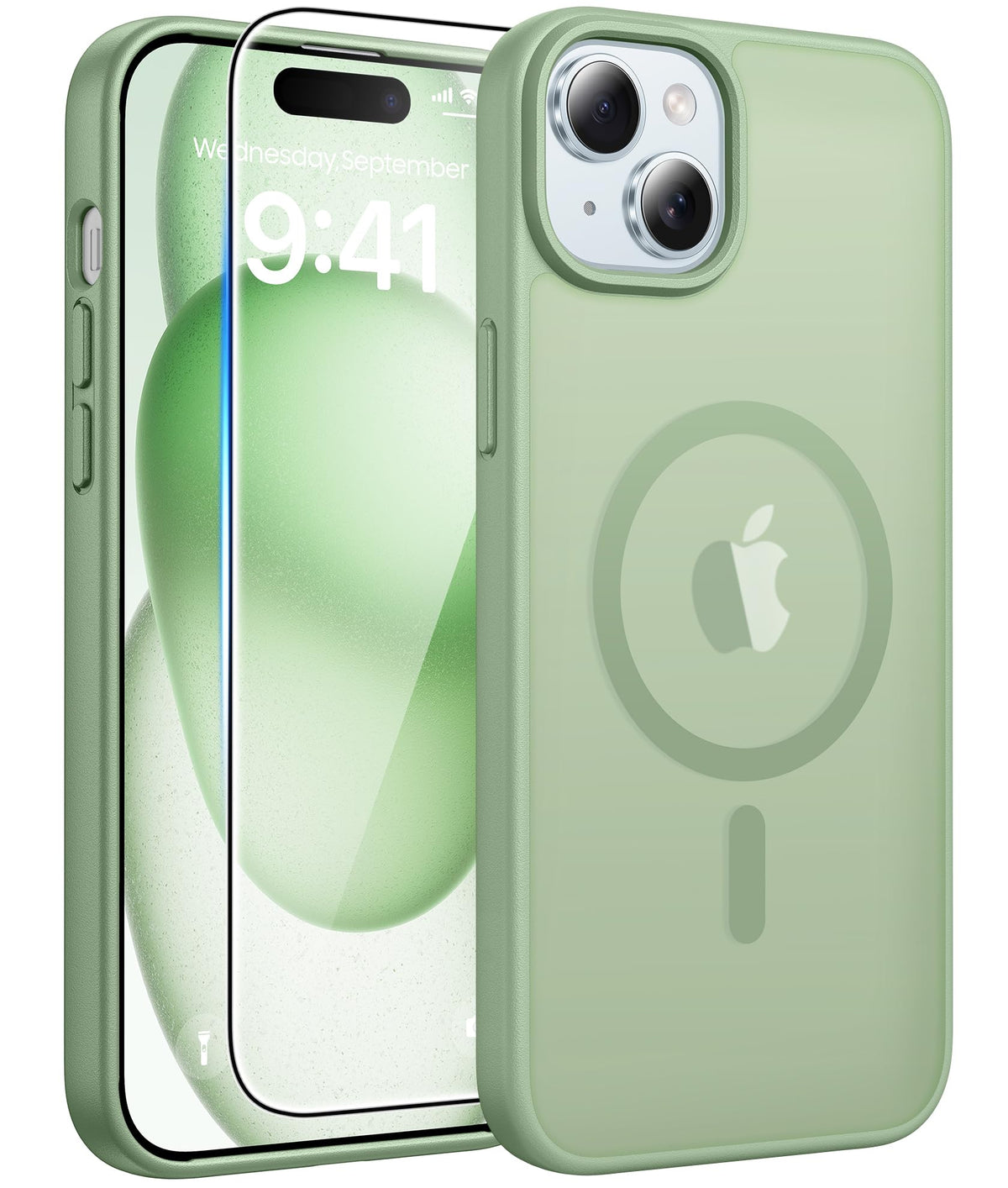 FNTCASE for iPhone 17 Case, Fit for Magsafe, Teal