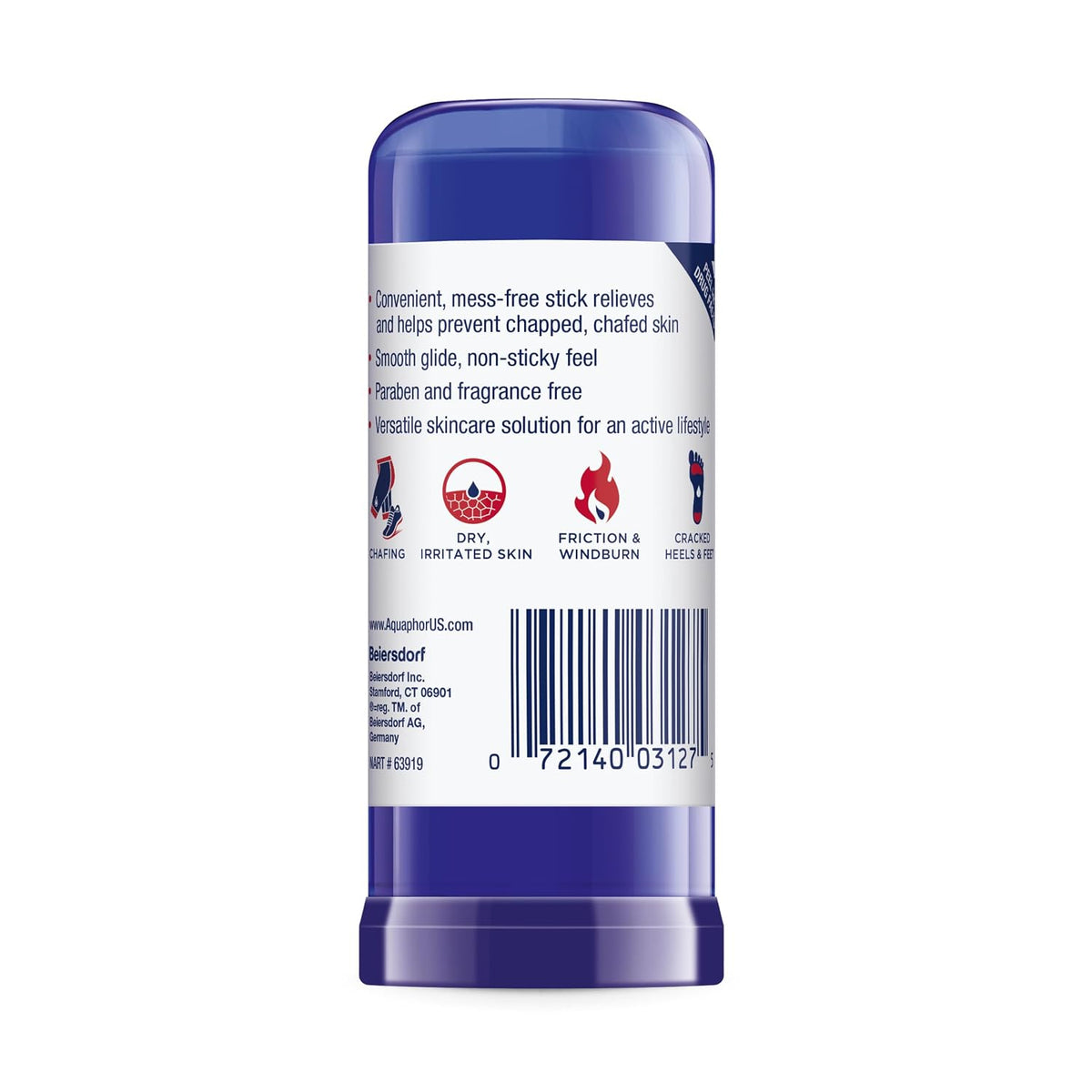 Aquaphor Healing Balm Stick, Skin Protectant, 0.65 OZ