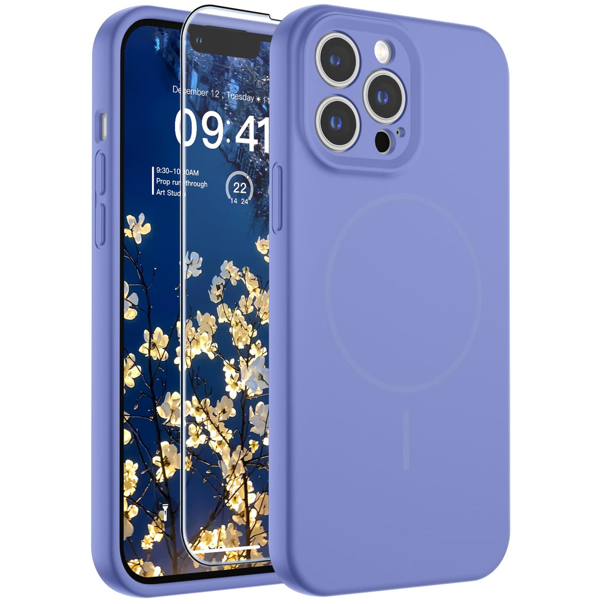 SUPFINE Silicone & Magnetic for iPhone 16 Pro Case