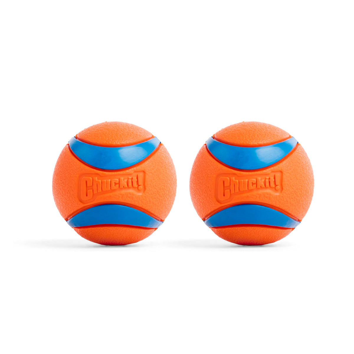 Chuckit! Ultra Squeaker Balls for Dogs, Floating Water Pet Toys, Durable Rubber Pet Toy, Bouncy Squeaky Fetch Balls for Dogs, Medium (2.5") 2 Count (Pack of 12)