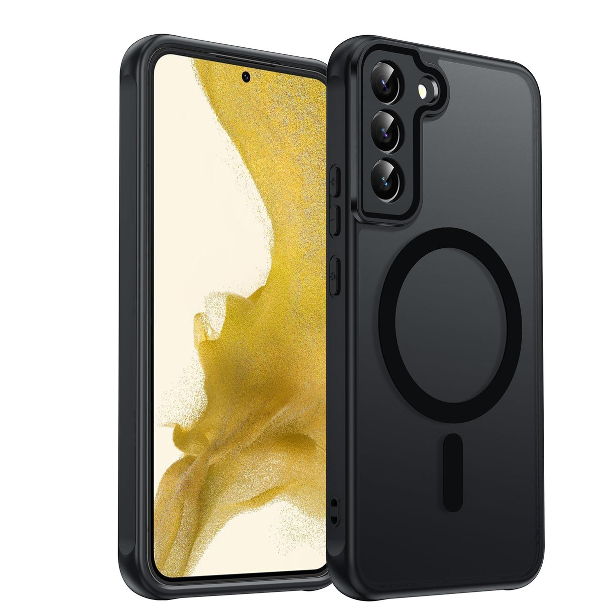 LeYi for Pixel-8A Phone Case: MagSafe Fit & Screen Protector Crystal Clear