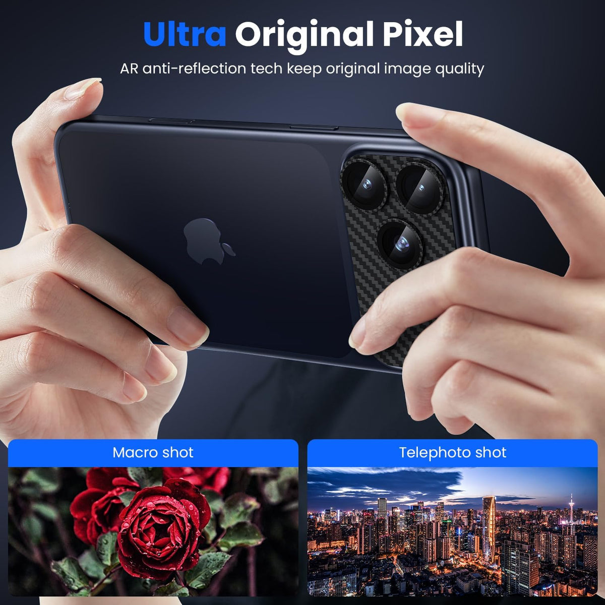 WSKEN for iPhone 18 Pro Max Camera Lens Protector - Military Grade Design